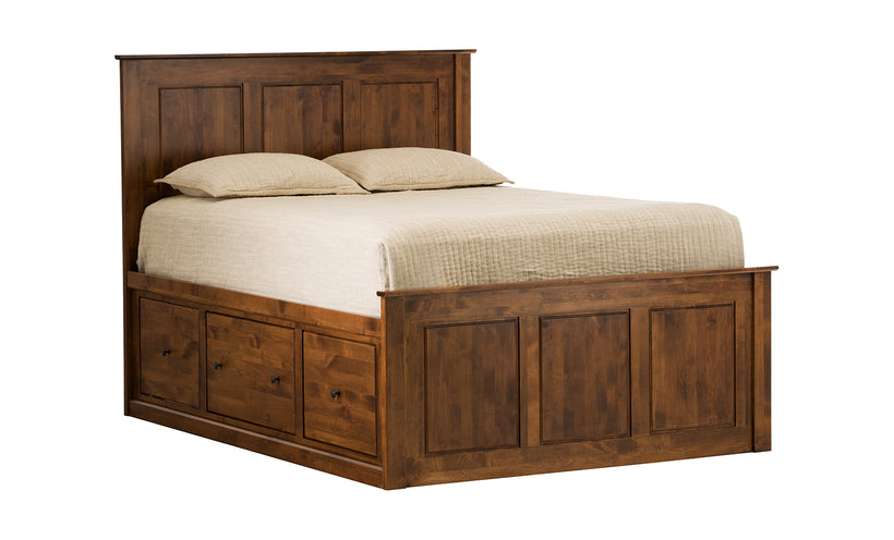 Shaker Storage Bed